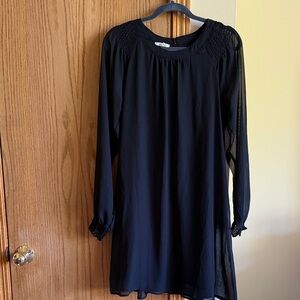 Maurice’s Elegant Black Long Sleeve Dress